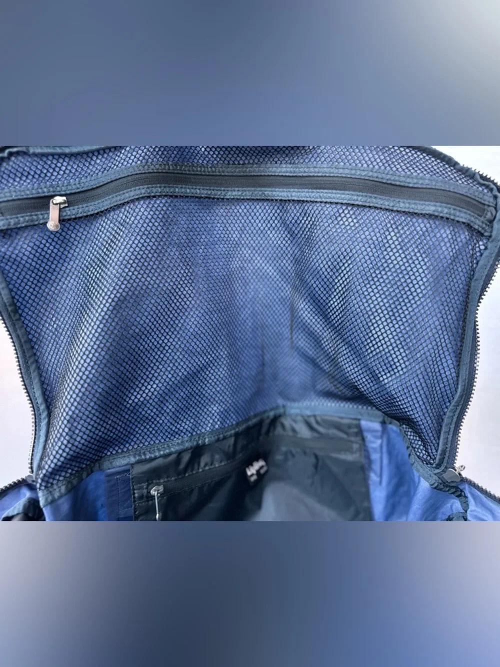 kipling argus blue lover duffle bag - Picture 11 of 15